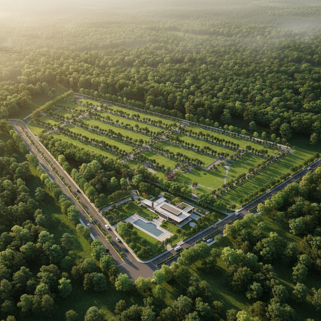 Premium Hill Plot Development